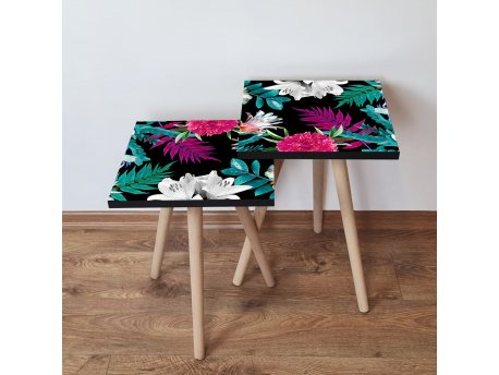 HANAH HOME Pomoćni stočić 2SHP190 Multicolor