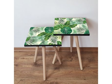 HANAH HOME Pomoćni stočić 2SHP197 Green