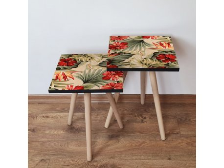 HANAH HOME Pomoćni stočić 2SHP205 Beige