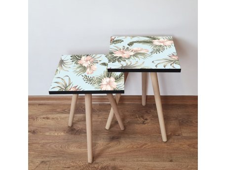 HANAH HOME Pomoćni stočić 2SHP207 Blue