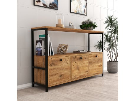 HANAH HOME Komoda Nero v2 Walnut