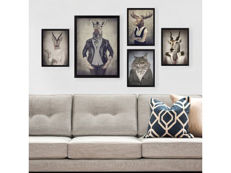 WALLXPERT Dekorativna slika SET_055