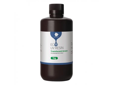 ANYCUBIC Plant-Based UV Resin+ - Tran Green, 1kg, 051541