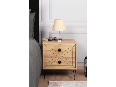 HANAH HOME Komoda Luna Pine