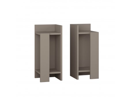HANAH HOME Polica Elos Light Mocha