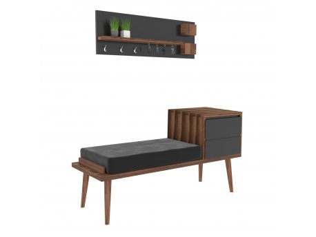 HANAH HOME Orin (cipelarnik + čiviluk)