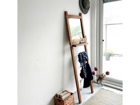 HANAH HOME Aynalı Merdiven Askılık V110 (sobni čiviluk + ogledalo)