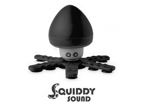 CELLY Bluetooth vodootporni zvučnik sa držačima SQUIDDYSOUND, Crni
