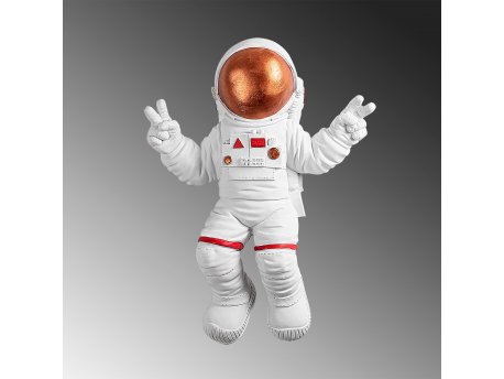 WALLXPERT Dekoracija Peace Sign Astronaut 3