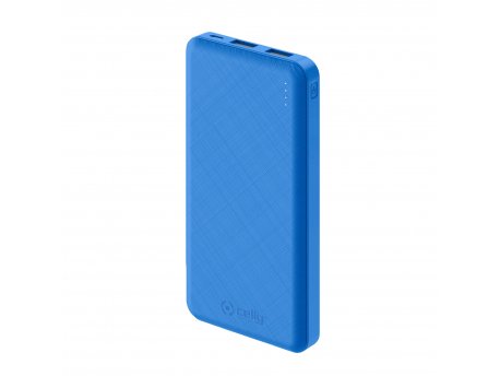 CELLY Powerbank ENERGY od 10000mAh u plavoj boji (PBE10000BL)