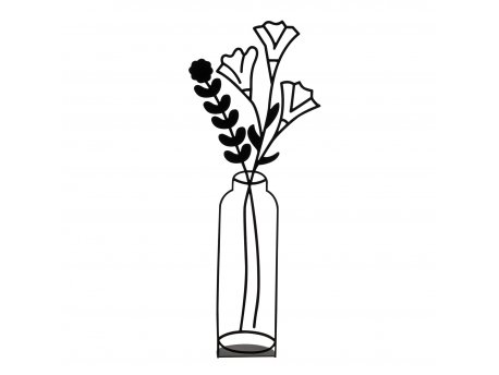 WALLXPERT Dekoracija Flowerpot 10