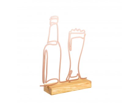 WALLXPERT Dekoracija Beer Copper