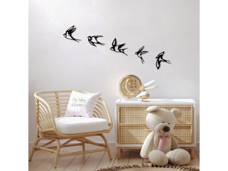 WALLXPERT Zidna dekoracija Swallows 303