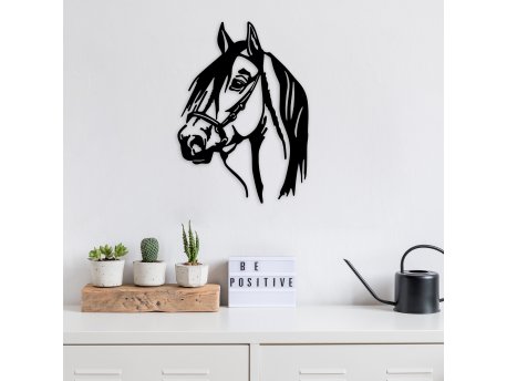 WALLXPERT Zidna dekoracija Horse Head