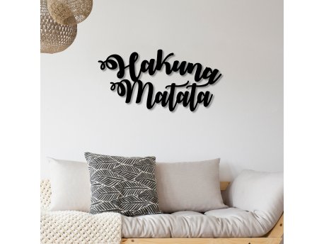 WALLXPERT Zidna dekoracija Hakuna Matata 891TNL1589