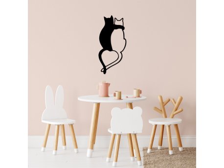 WALLXPERT Zidna dekoracija Love Cats 478