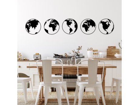 WALLXPERT Zidna dekoracija World Map 2 1