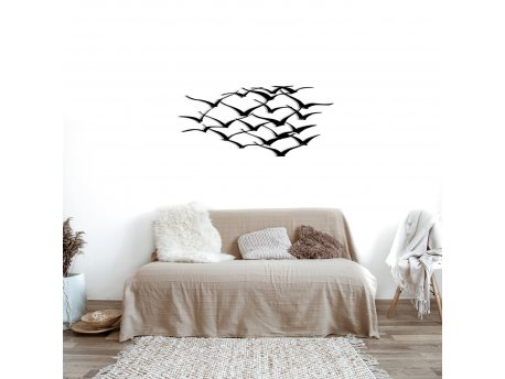 WALLXPERT Zidna dekoracija Herd Of Birds