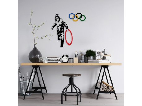 WALLXPERT Zidna dekoracija Banksy 7