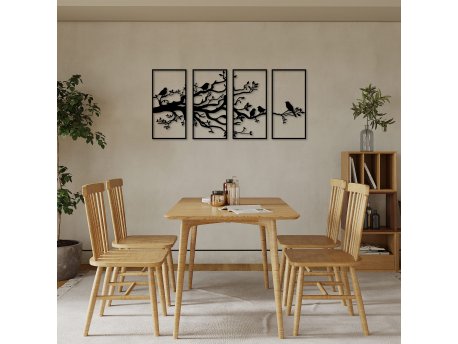 WALLXPERT Zidna dekoracija Tree Branch And Birds 269