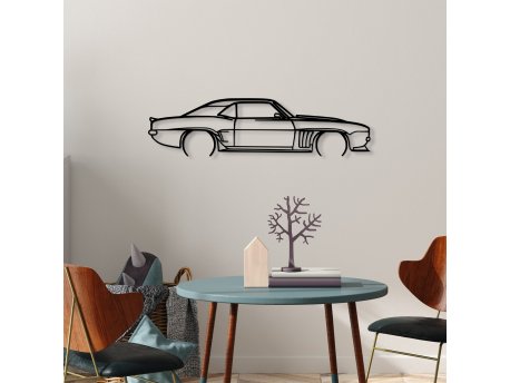 WALLXPERT Zidna dekoracija Chevrolet Camaro Silhouette