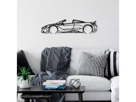 WALLXPERT Zidna dekoracija McLaren 720S Silhouette