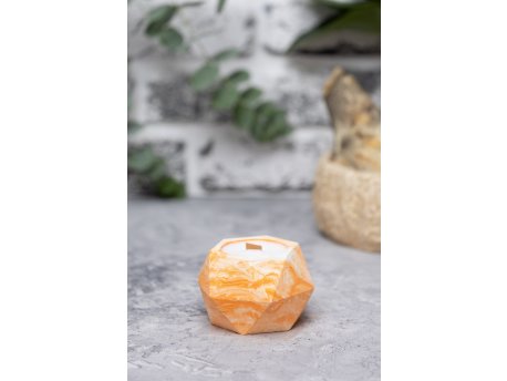 WALLXPERT Sveća Prism Orange WK Lavender