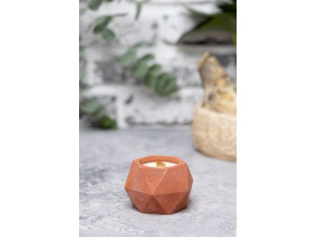 WALLXPERT Sveća Prism Brick K Amber