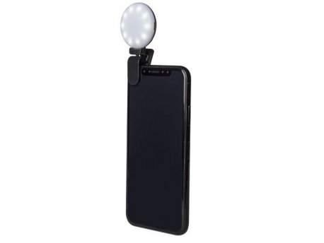 CELLY Selfi svetlo za mobilne telefone, Crni (CLICKLIGHTBK)