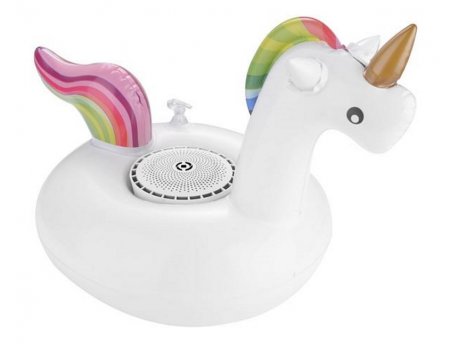 CELLY Bluetooth vodootporni zvučnik sa jastukom na naduvavanje POOLUNICORN