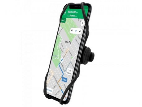 CELLY Držač telefona za bicikl Crni (SWIPEBIKE)