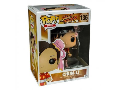 FUNKO Street Fighter POP! Vinyl - Chun Li (Red)