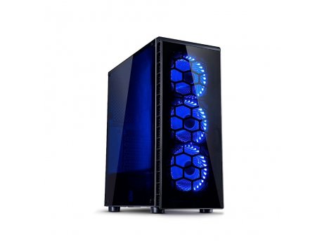 INTER TECH CXC2 Blue Midi kuciste sa providnom stranicom