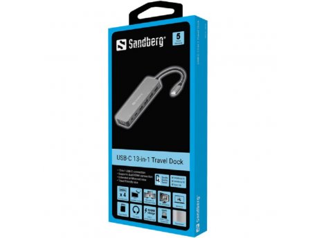 Sandberg 13u1 USB-C HUB (136-45)