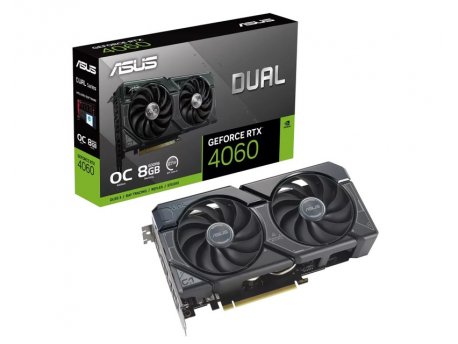 ASUS NVidia GeForce RTX 4060 8GB 128bit DUAL-RTX4060-O8G