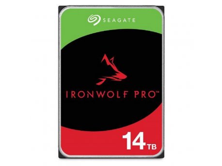 SEAGATE HDD Ironwolf pro NAS (3.5''/14TB/SATA/rmp 7200) ST14000NT001