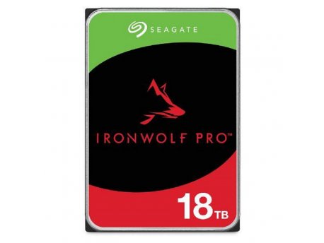 SEAGATE HDD Ironwolf pro NAS 3.5''/18TB/SATA/rmp 7200 ST18000NT001