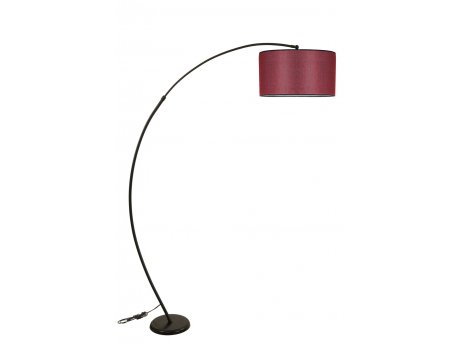 OPVIQ Podna lampa 534LUN4238 Bordo Abajurlu