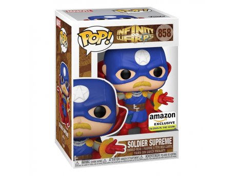 FUNKO Pop! Marvel: Infinity Warps - Soldier Supreme (Glow) (Exc.)