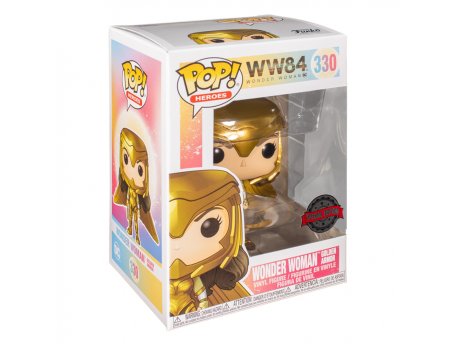 FUNKO Pop! Heroes: DC Wonder Woman WW 1984 - Wonder Woman (Golden Armor)