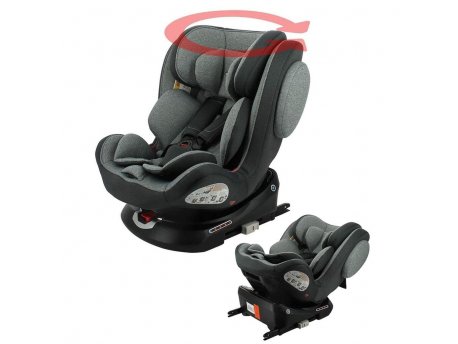 Nania ENO 360 Isofix auto sedište za decu 0-36 kg - Grey