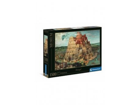 CLEMENTONI PUZZLE 1500 Museum Babel tower