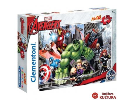 CLEMENTONI PUZZLE 104 Maxi avengers