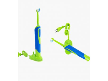 DENTAL SOURCE Set od dve el. četkice plava + plava