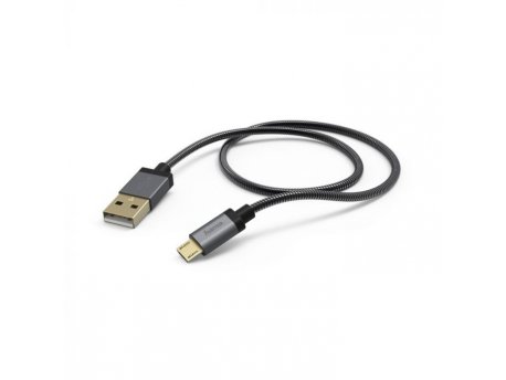 HAMA Metal Kabl Za Prenos/Punjenje, Micro-USB, 1.5 M