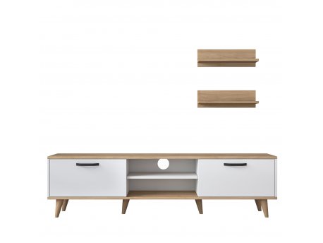 HANAH HOME TV polica M48 1043 Walnut (543WRN1507)