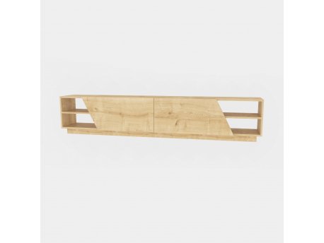 HANAH HOME TV polica Rhodes Oak (322RTC2439)