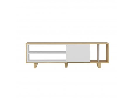 HANAH HOME TV polica Rosmar Oak White (935CMN1401)