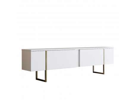 HANAH HOME TV polica Luxe White Gold 1 (618BLY1102)