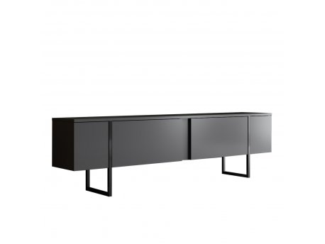 HANAH HOME TV polica Luxe Anthracite Black 1 (618BLY1104)